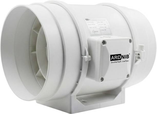 Ardnib 8"200mm Inline Duct Fan/Silent Mix Flow/Circular Inline Fan/ Fresh Air System 200 mm Exhaust Fan