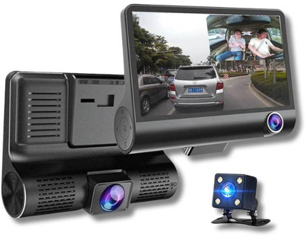 Drumstone T655 3-Camera DVR – High-Performance Dashcam System with Triple Camera Coverage External DVD Writer