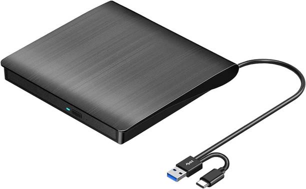 BKC External DVD Drive USB 3.0 Type-C USB-C Portable CD DVD External DVD Writer