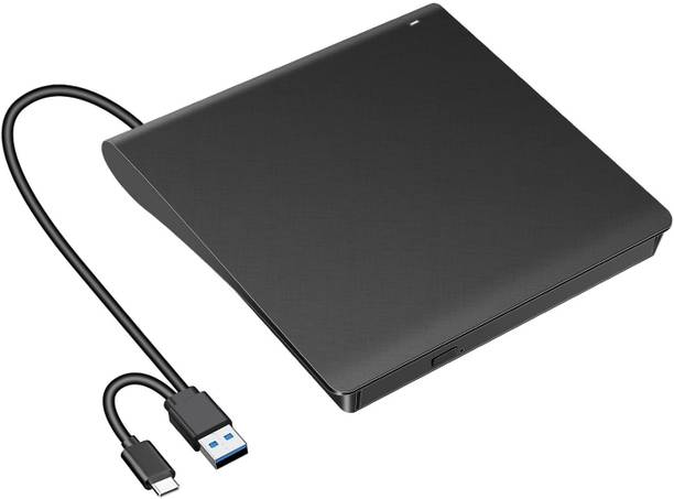 VOOCME 2in1 External DVD Optical Drive External DVD Writer