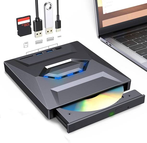 ULTRABYTES External DVD Drive USB 3.0 Type C High Speed 5Gbps External DVD Writer