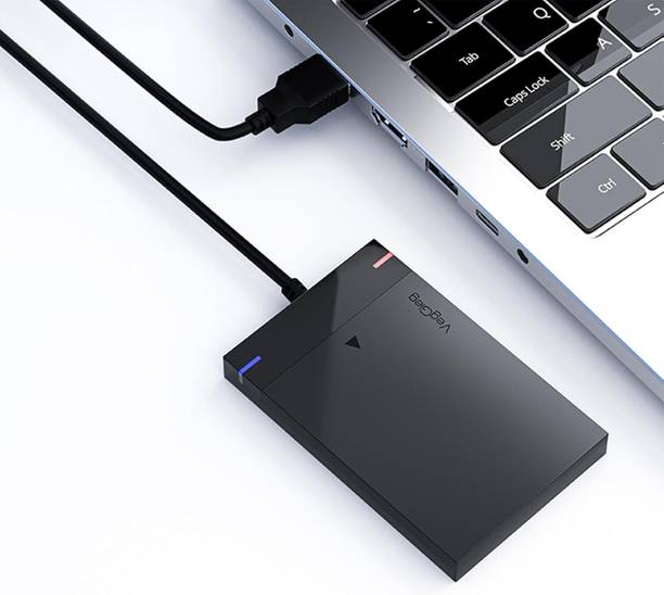 Carecase VegGieg Slim USB 3.0 External HDD for Reliable Data Backup & Transfer 500 GB External Hard Disk Drive (HDD)