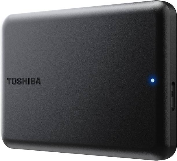 TOSHIBA Canvio Partner USB-C 2 TB External Hard Disk Drive (HDD) Upto 5 Gb/s, USB 3.0 for PC, Laptop, Windows and Mac