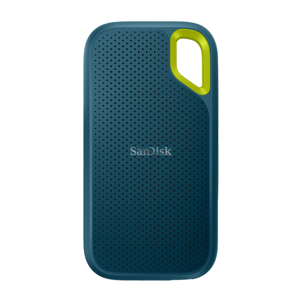 SanDisk Extreme Portable 2 TB External Solid State Drive (SSD) 1050 MB/s, USB 3.2, 3mtr Drop Protection, Compatible with PC and Mac