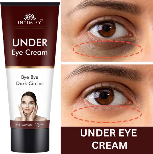 INTIMIFY Dark Circles Removal Cream, Reduce Wrinkles, Puffiness & Fine Lines, Men Women