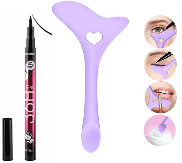 Morbee Eyeliner Wing Tips, Silicone Eyeliner Aid, Makeup Eyeliner 36H PANCIL 6 ml