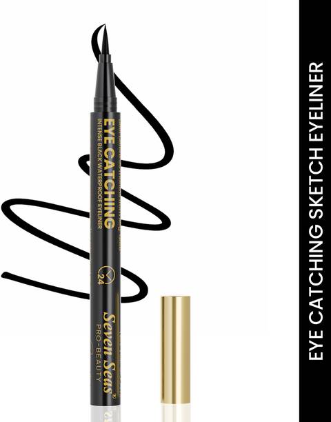 Seven Seas Eye Catching Waterproof Eyeliner | Full+Long+Refine 1.5 g