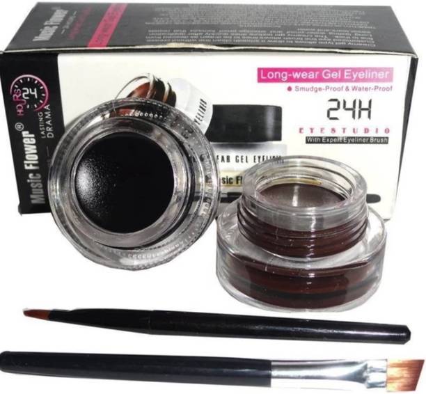 Hezruck Eyeliner Gel Smudge Proof & Waterproof 6 g