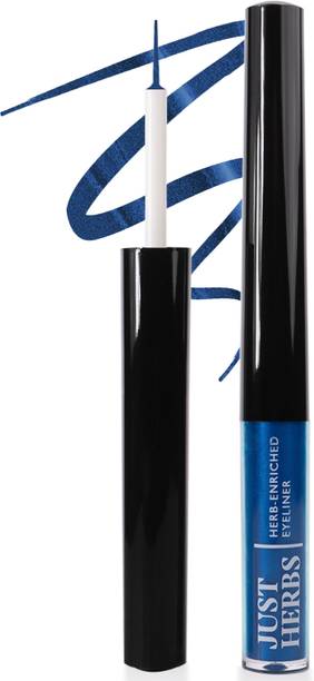 Just Herbs Liquid Eyeliner with Waterproof & Smudge-Proof Formula, Nutty Brown 2.5 g