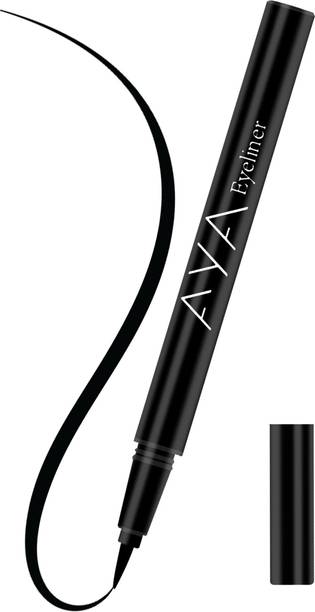 AYA Waterproof Long Lasting Eyeliner | Smudge Proof Eye Makeup 2 ml