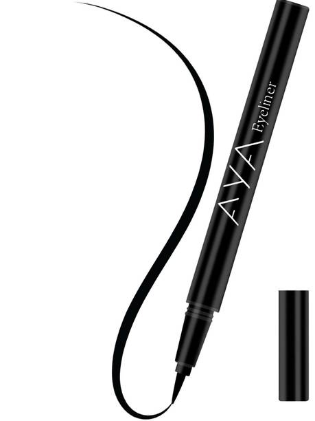 AYA Waterproof Long Lasting Eyeliner | Smudge Proof Eye Makeup 2 ml