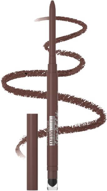 MAYBELLINE NEW YORK Tattoo Studio Smokey Eye Kohl Gel Pencil Eyeliner, Smokey Brown, 0.28g 0.28 g