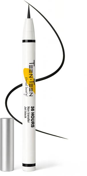 Teen Teen Intense Glam Eyeliner, 36 hrs Non Transfer, Waterproof, Black, 1.5gm 1.5 g