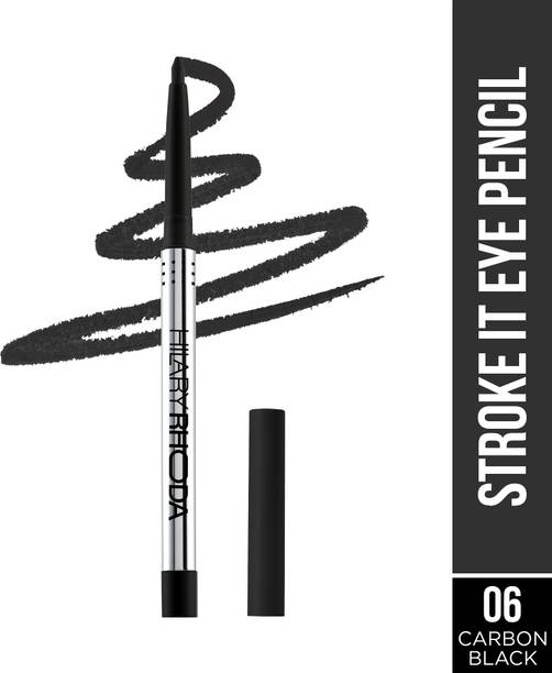 हिलेरी रोडा Stroke It Eye Pencil | Easy Glide & Quick-Drying | Matte Finish |Sharpener Built 0.26 g