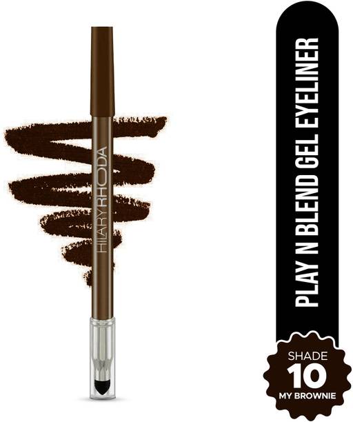 Hilary Rhoda Play n Blend Gel Eyeliner | Highly Pigmented | Matte & Shimmer Finish Eyeliner 1.5 g