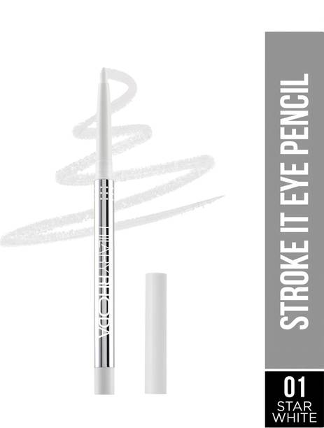 Hilary Rhoda Stroke It Eye Pencil | Easy Glide & Quick-Drying | Matte Finish |Sharpener Built 0.26 g
