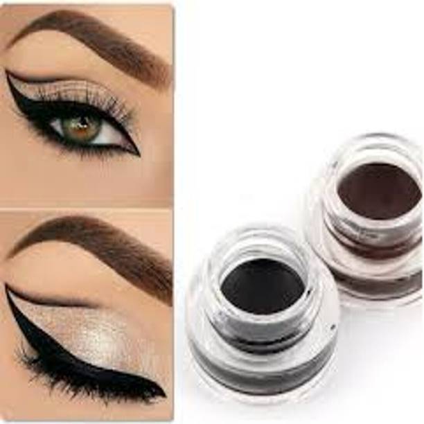Music Flower 24HRS LONG LASTING GEL EYELINER COMBO(PACK OF 1) 6 g