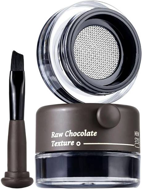 mil9us 2-in-1 Gel Eyeliner with Built in Brush, Long-Lasting & Waterproof, Smudge-Proof 6 g