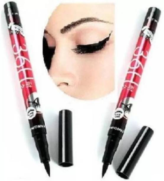 Deeparth (Pack_2) 36H Waterproof Liquid Eyeliner Make Up Beauty 2.5 ml