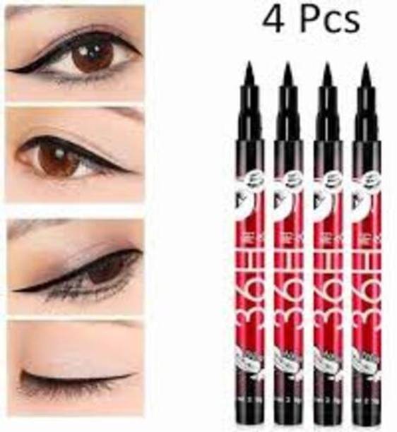 ALLIHOR 36H Black Waterproof Eyeliner Beauty Comestics Longlasting Eye Liner Pencil 30 ml