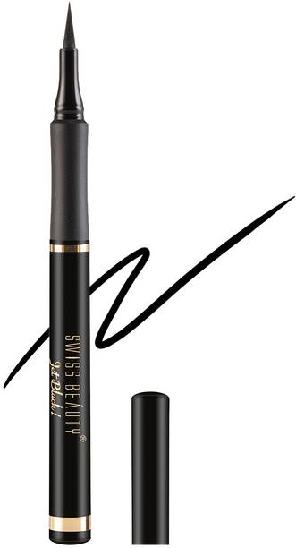 SWISS BEAUTY Jet Black Bold Felt Tip Eyeliner 1.2 ml