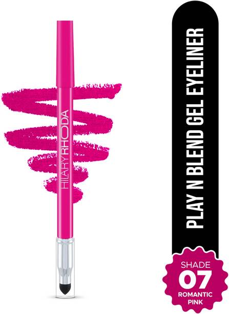 Hilary Rhoda Play n Blend Gel Eyeliner | Highly Pigmented | Matte & Shimmer Finish Eyeliner 1.5 g