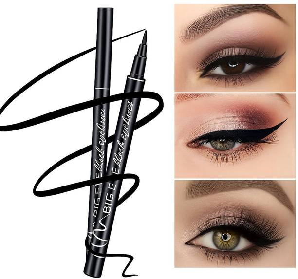 Sylvara Organic Waterproof Eyeliner Pen | Eye Liner Waterproof | Long Lasting Liquid Eyeliner 3 g