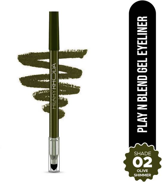 Hilary Rhoda Play n Blend Gel Eyeliner | Highly Pigmented | Matte & Shimmer Finish Eyeliner 1.5 g