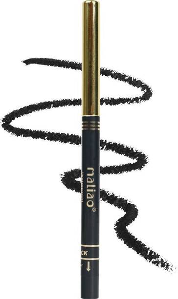 maliao Eye Definer Auto Kajal - 24H Waterproof, Smudgeproof Kohl Eyeliner in Jet Black 1 g