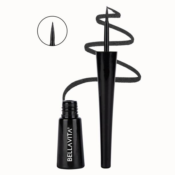 BELLAVITA Intense Drama Waterproof Eyeliner | Matte Finish | Smudge-Proof | 3.5 ml