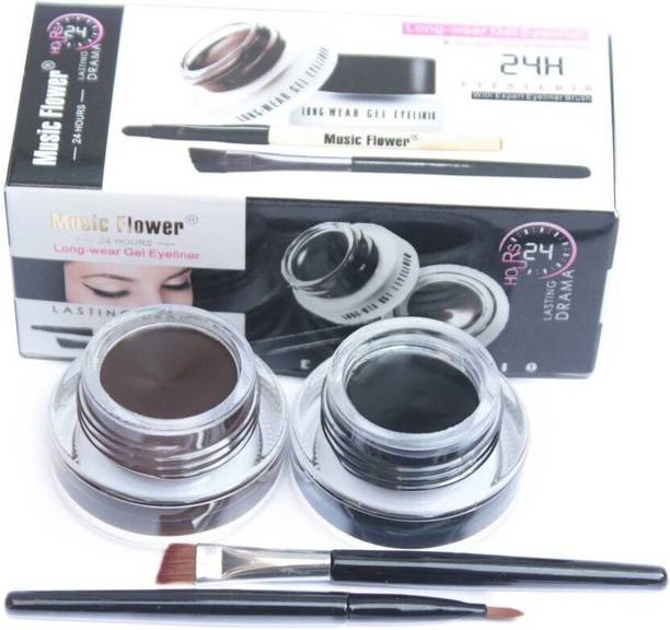 music flower 24 Long Wear Gel Eye Liner (24 H Eye Studio) 6 g
