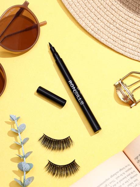 RONZILLE Waterproof Pen Eyeliner Smudge Proof Eye Makeup Quick Drying 7 ml