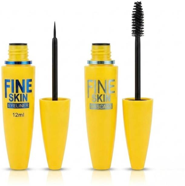 glowliv Intense Black Eyeliner and Mascara Combo