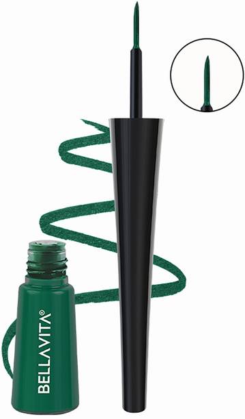 BELLAVITA Intense Drama Waterproof Eyeliner | Matte Finish | Smudge-Proof | 3.5 ml