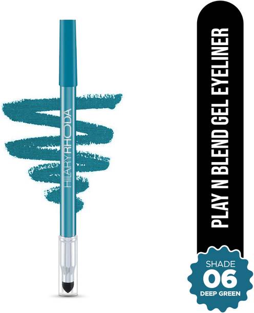 Hilary Rhoda Play n Blend Gel Eyeliner | Highly Pigmented | Matte & Shimmer Finish Eyeliner 1.5 g