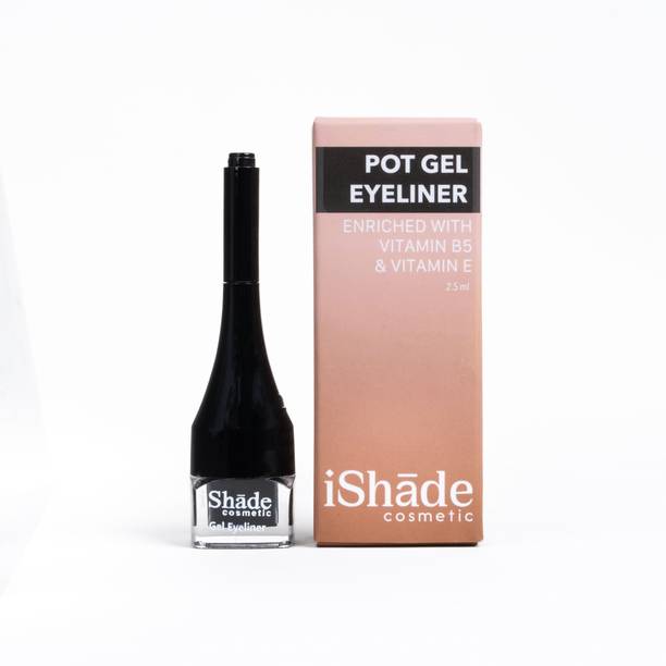 iShade Cosmetic iShade Gel Eyeliner | Smudge-Proof Black, Long-Lasting Precision for Bold Eyes 2.5 ml