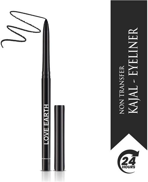 LOVE EARTH Non-Transfer Kajal-Eyeliner, Matte Finish, waterproof, smudge-proof 0.35 g