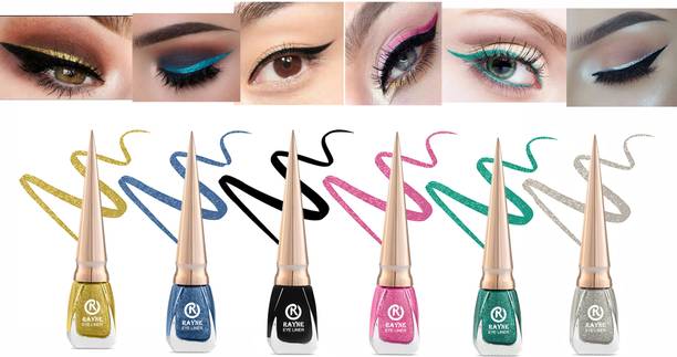 rayne Waterproof Glitter Liquid Eyeliner Combo 36 ml