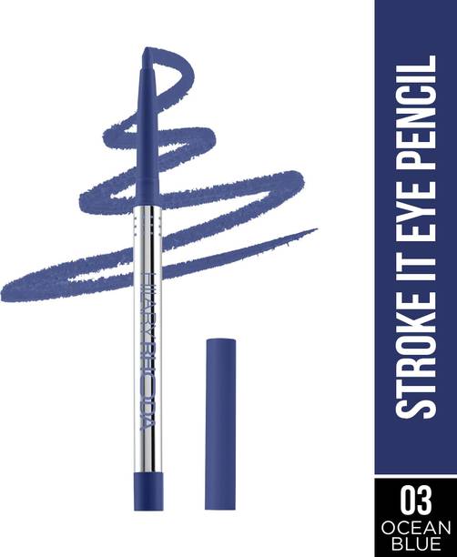 हिलेरी रोडा Stroke It Eye Pencil | Easy Glide & Quick-Drying | Matte Finish |Sharpener Built 0.26 g