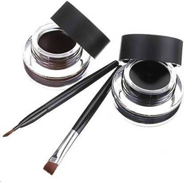 Music Flower Long Wear Gel Eyeliner 6 g (Brown, Black) 6 g