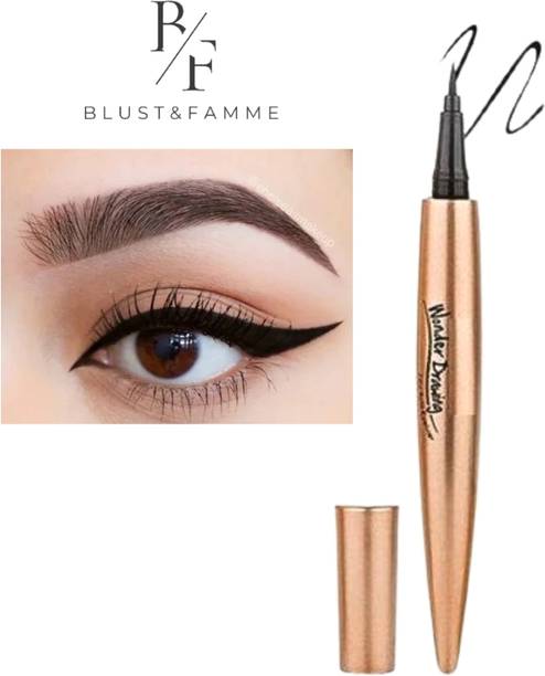 BLUST&FAMME 24h black color eyeliner pack of 1 6 ml
