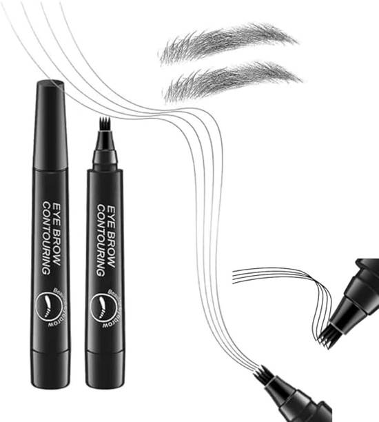 Amoula Eyebrow Pen Black | Eyebrow Pencil & Eyebrow Filler Pen 5 g