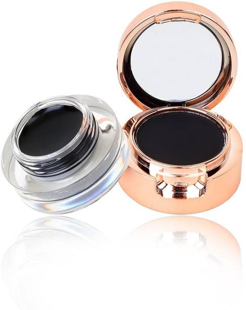 MYEONG Studio Touch 2In1 Gel Kajal with Eyeliner cake 24H Long Lasting 7 g