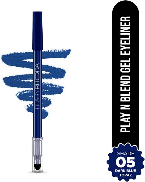 Hilary Rhoda Play n Blend Gel Eyeliner | Highly Pigmented | Matte & Shimmer Finish Eyeliner 1.5 g
