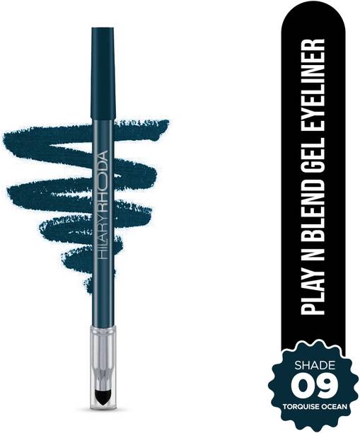 Hilary Rhoda Play n Blend Gel Eyeliner | Highly Pigmented | Matte & Shimmer Finish Eyeliner 1.5 g