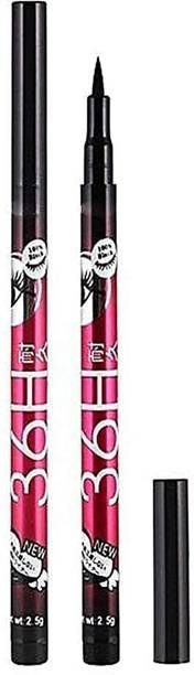 HOOMUSS Waterproof Liquid Pencil Eyeliner – Pack of 2, Black, Long-Lasting,Eye Liner 5 g