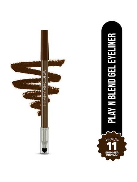 Hilary Rhoda Play n Blend Gel Eyeliner | Highly Pigmented | Matte & Shimmer Finish Eyeliner 1.5 g