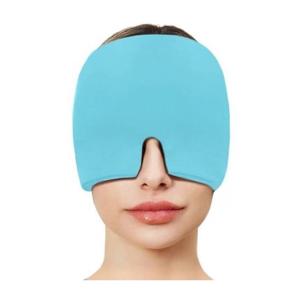 BLASE ENTERPRISE Migraine Relief Cap, Cold Headache Cap for Migraine, Sinus & Tension Relief Head Support