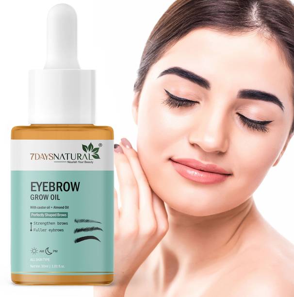 7days natural Growbrow - Eyelash & Eyebrow Growth Serum Hair Growth & Volume Serum oil