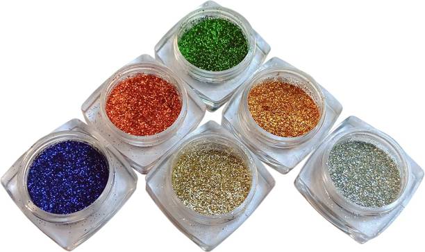 vizo Sparkling Glitter Powder in 6 Colors Eyeshadow 6 g